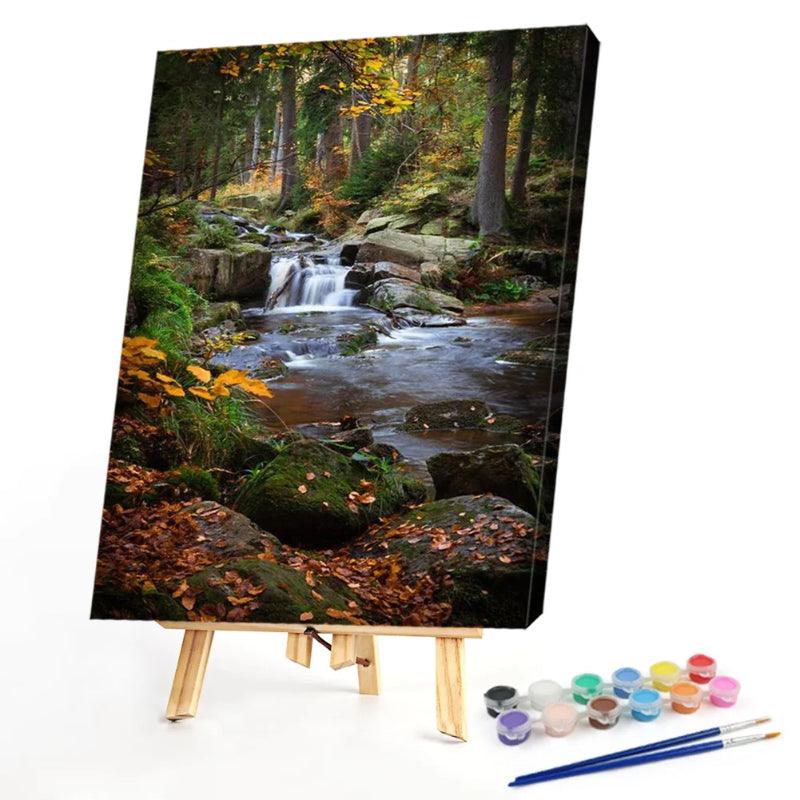 Forest Creek Paint By Numbers Acrylic Painting Kit