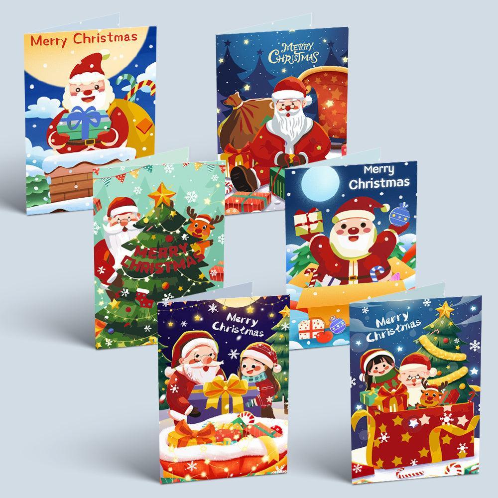 Christmas Card Set – DIY Holiday Cards to Paint and Personalize