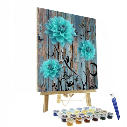 Flower Painting By Numbers Kit