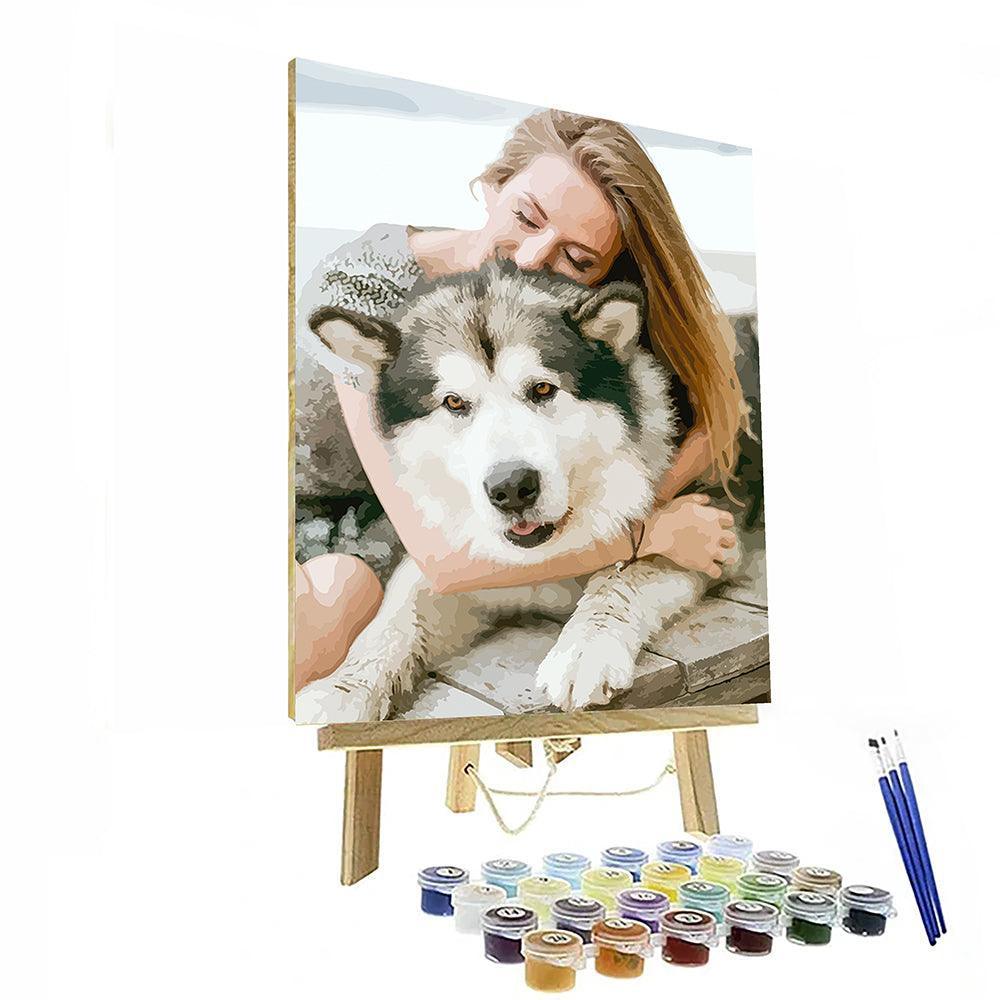 Custom Paint by Numbers Kit Mother's Day