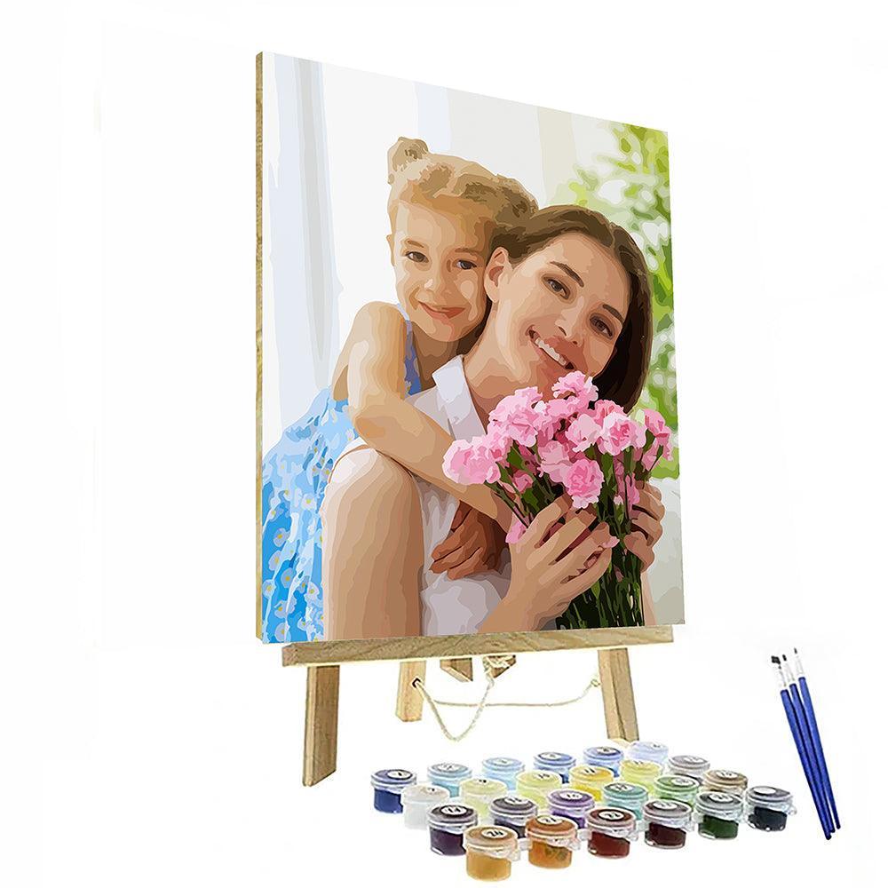 Custom Mothers Love Paint By Numbers