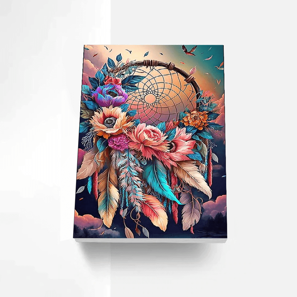 Floral Dreamscape Paint By Diamond Canvas KitFloral Dreamscape Paint By Diamond Canvas Kit - Image 7