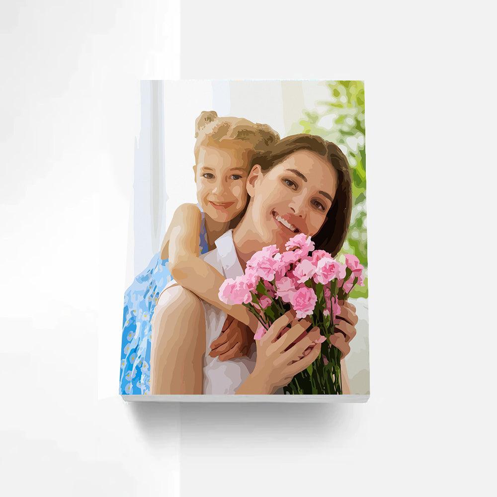 Custom Mothers Love Paint By Numbers