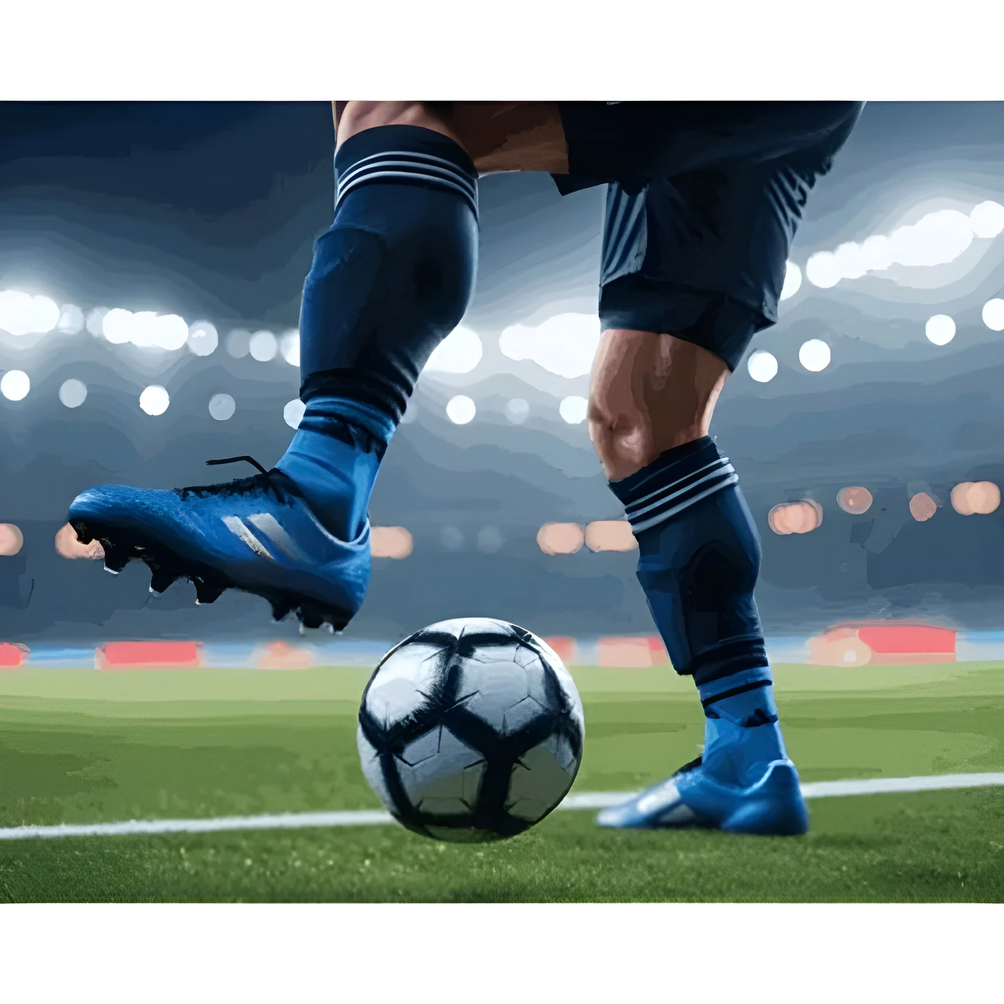 FIFA 2026 Football Player Canvas Paint By Number Art Kit