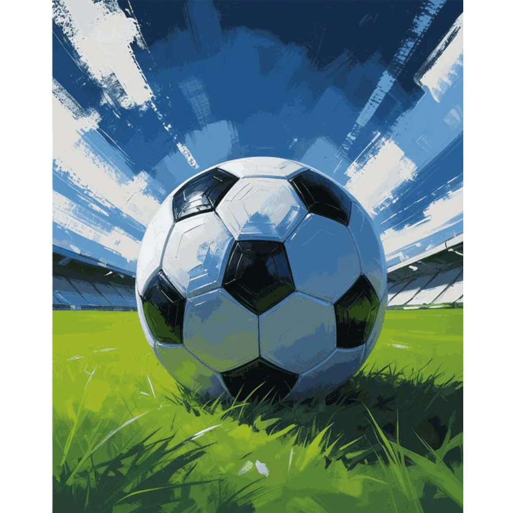 FIFA 2026 Soccer Ball On Field Paint By Numbers Kit