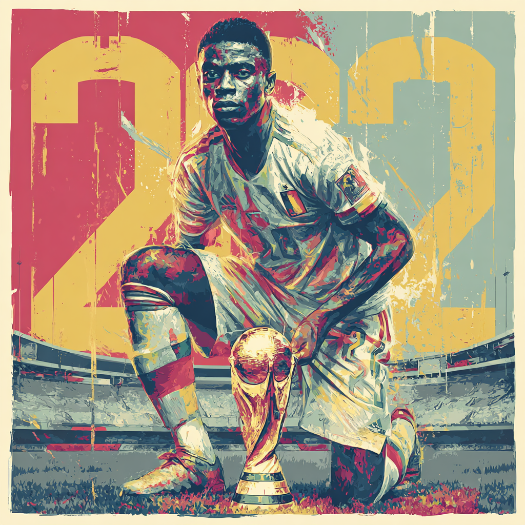Kudus Fifa 2026 Pulse - DIY Painting By Numbers Kit