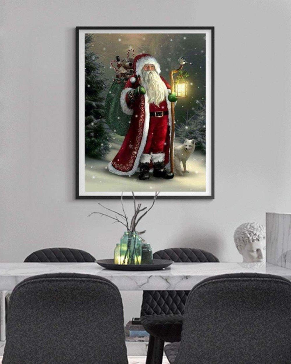 Santa Claus DIY Paint By Numbers Kit