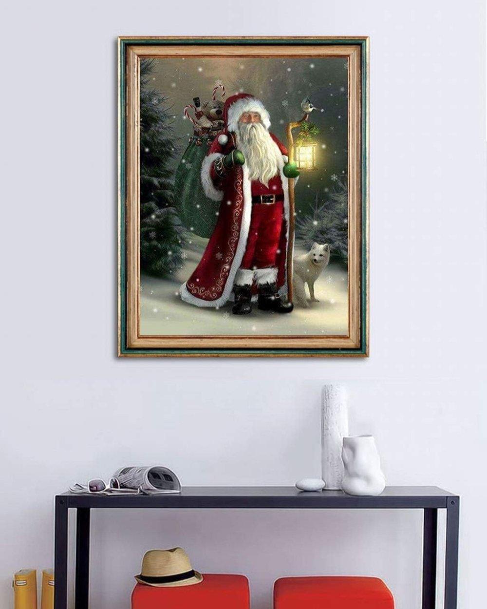 Santa Claus DIY Paint By Numbers Kit