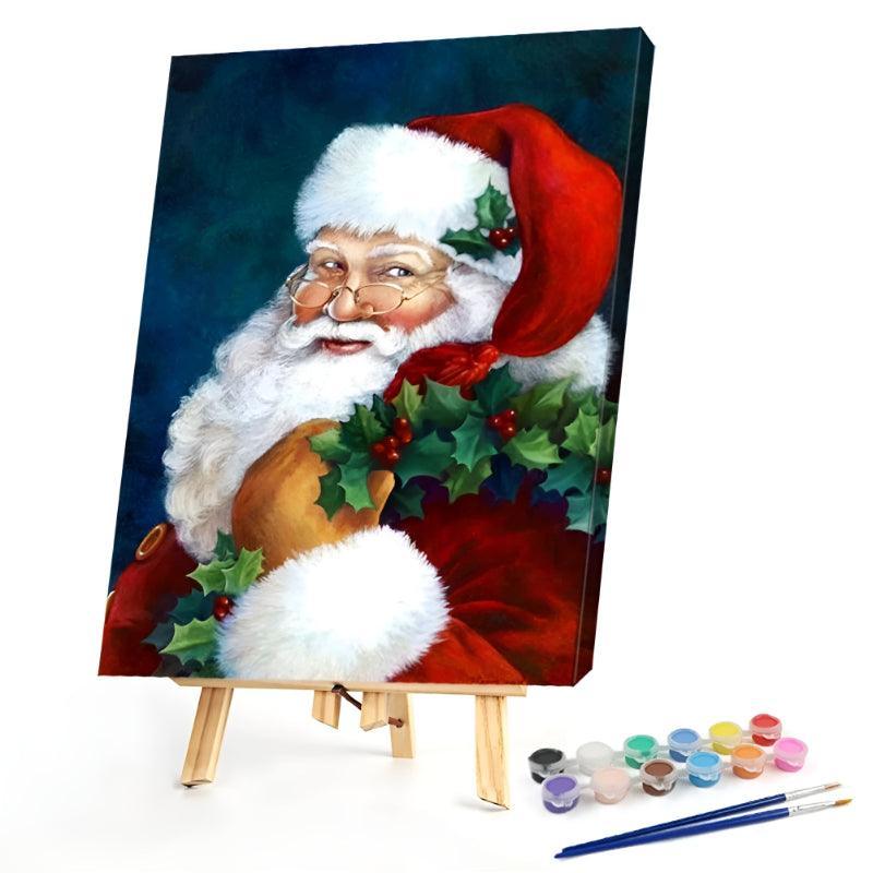 Santa Claus Paint By Numbers Acrylic Painting Kit