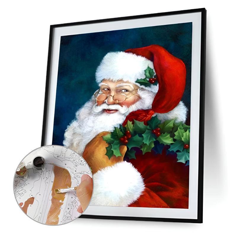 Santa Claus Paint By Numbers Acrylic Painting Kit