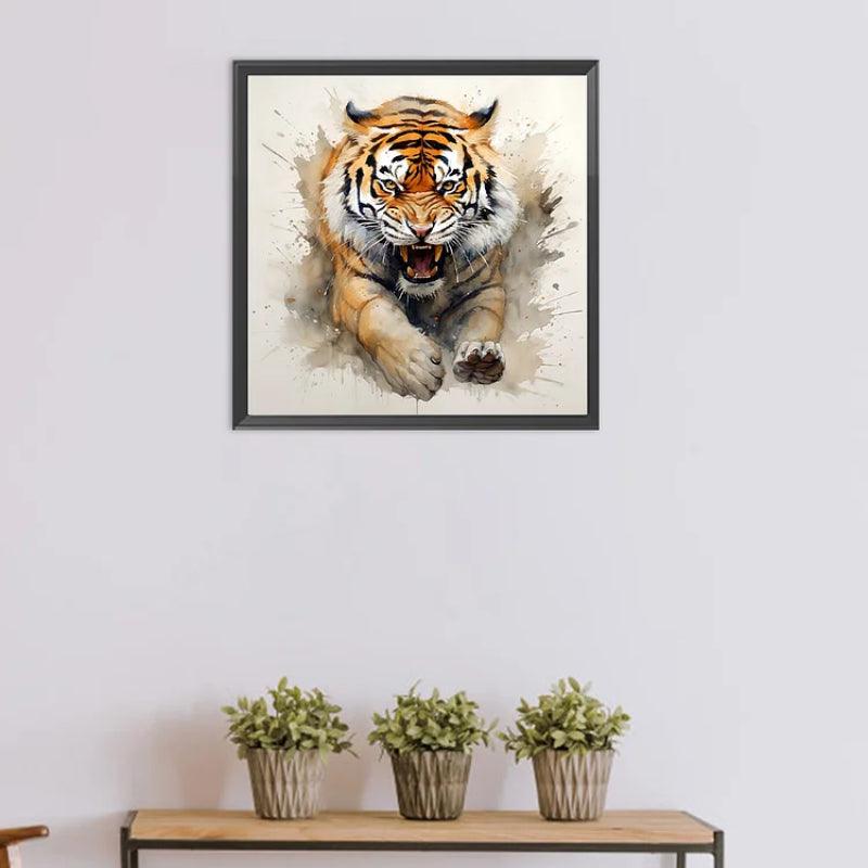 Tiger Themed Paint By Numbers Acrylic Painting Kit