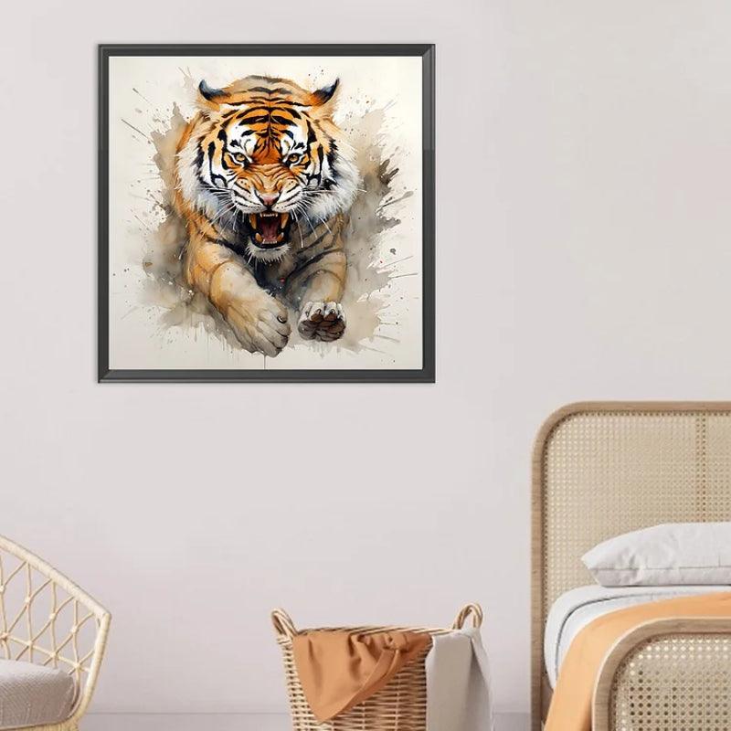 Tiger Themed Paint By Numbers Acrylic Painting Kit