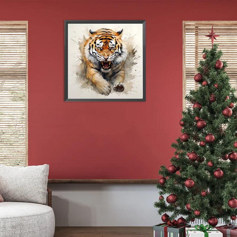 Tiger Themed Paint By Numbers Acrylic Painting Kit