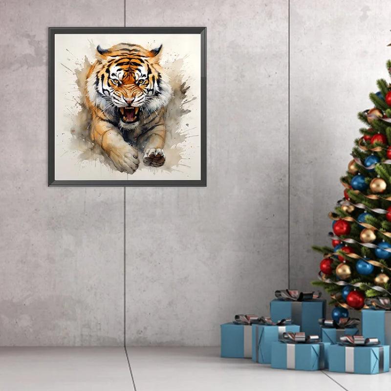 Tiger Themed Paint By Numbers Acrylic Painting Kit