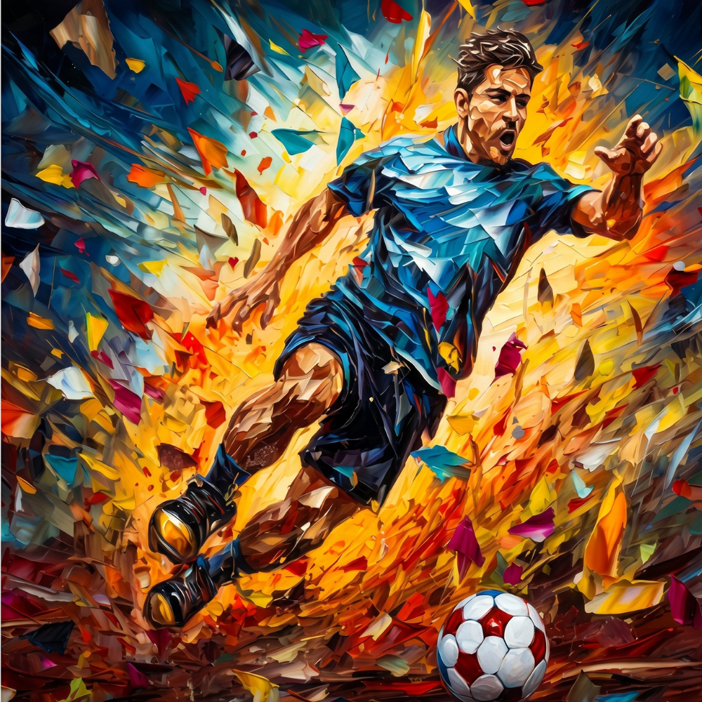 FIFA 2026 Artistic Soccer Champion Paint By Numbers Kit