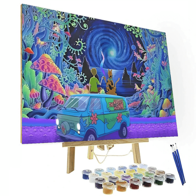 Mystical Voyage Paint By Number Canvas Kit