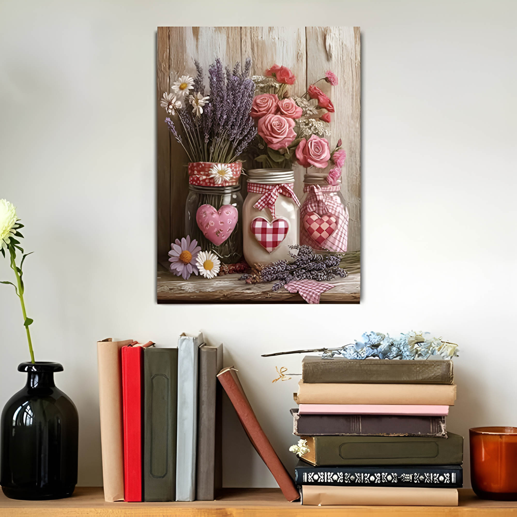 Valentines Themed Acrylic Paint By Numbers Kit For Gifting 