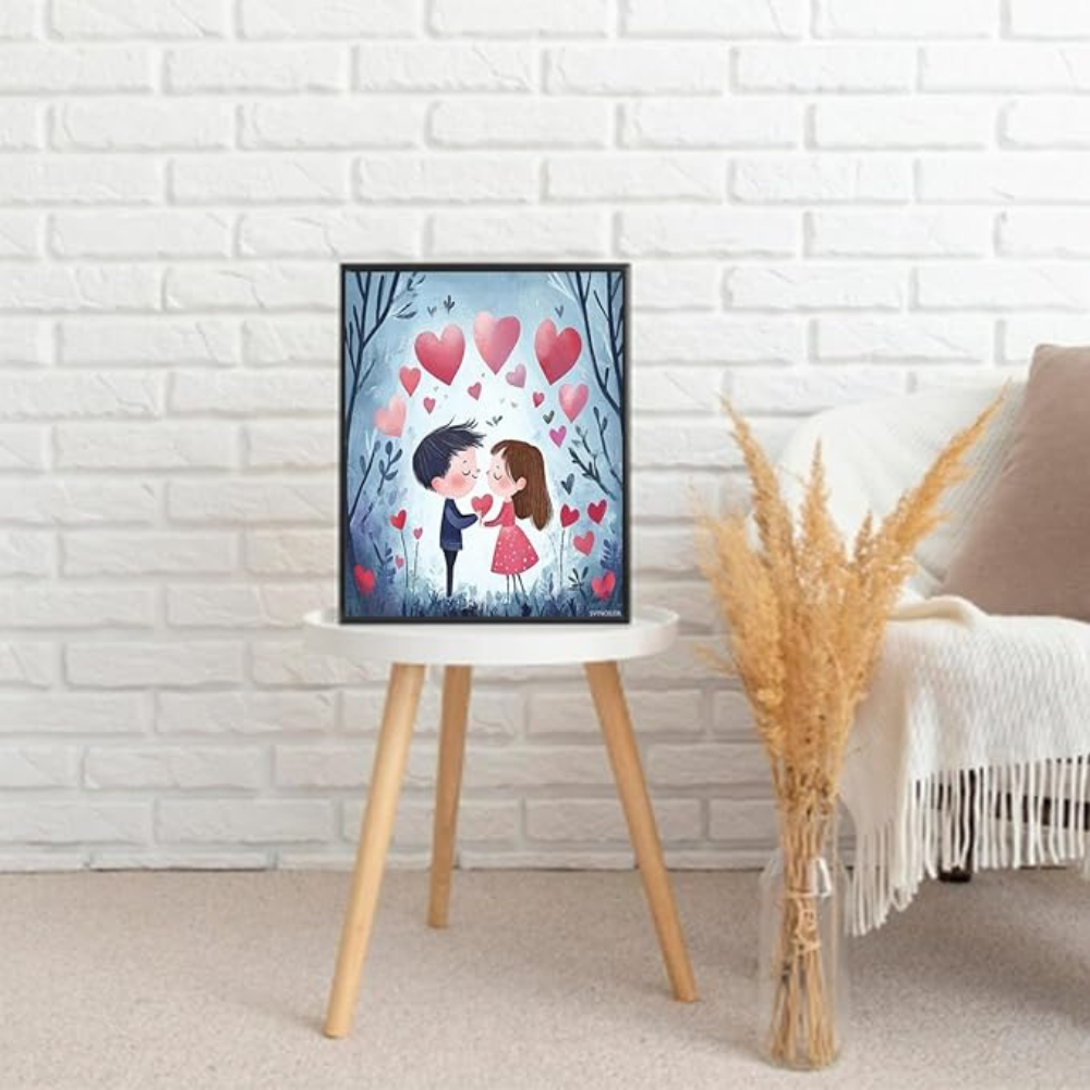 Paint by Numbers Kit for Adults, Valentine Love Art 16x20