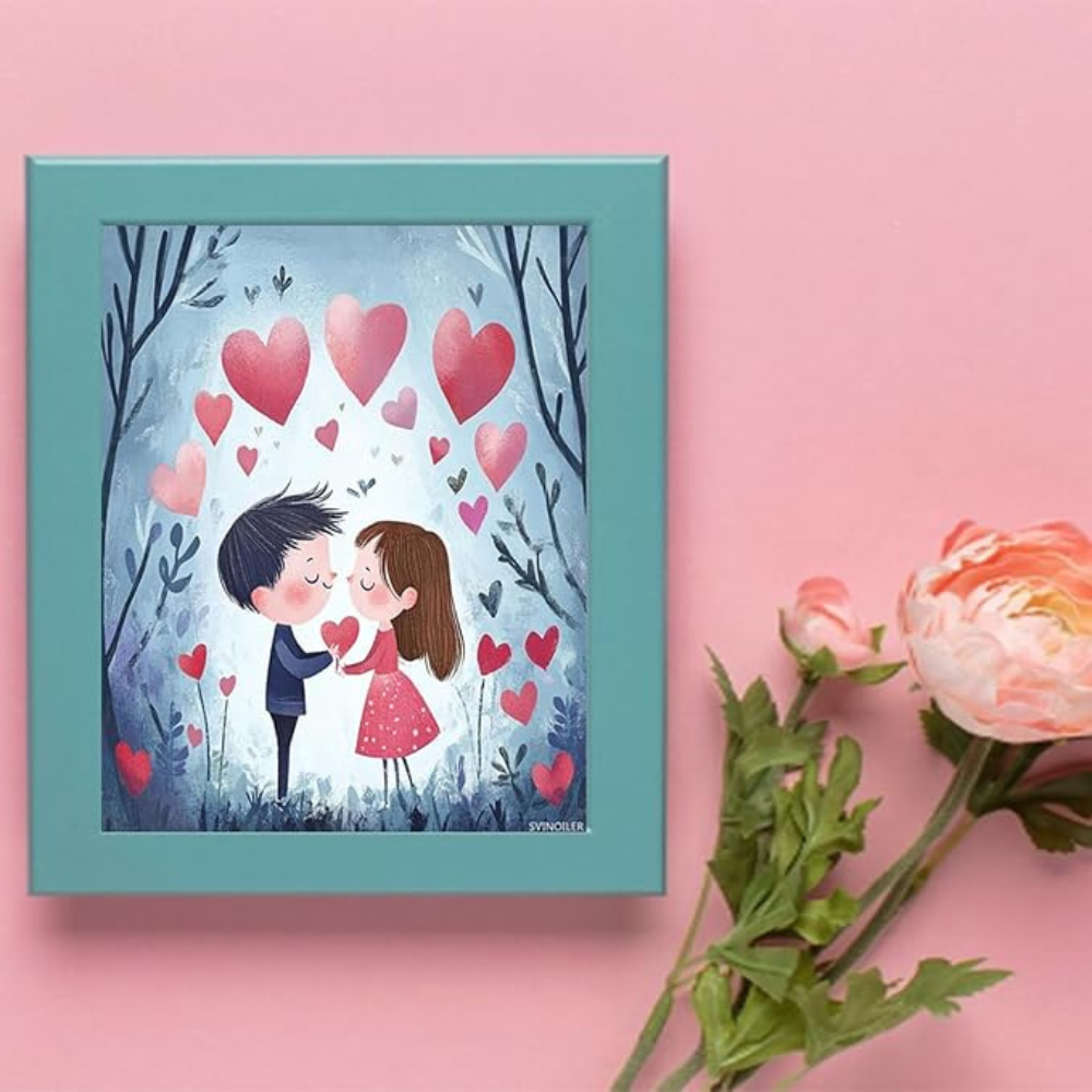 Paint by Numbers Kit for Adults, Valentine Love Art 16x20