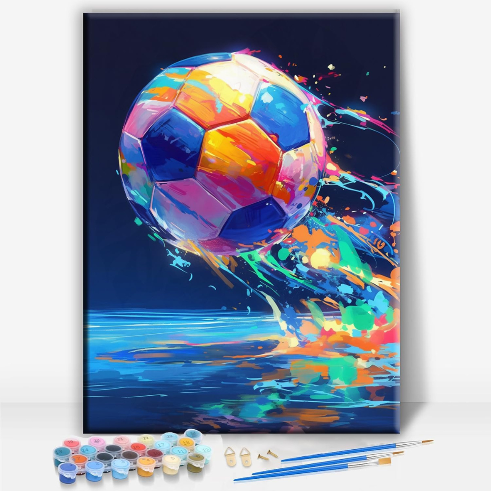 FIFA 2026 Vibrant Soccer Paint By Numbers