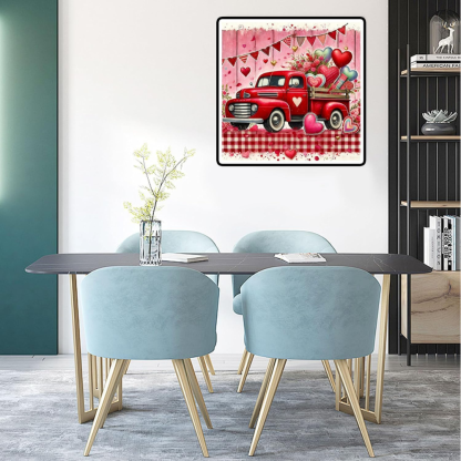 Valentine’s Day Paint by Numbers Kit for Adults DIY Canvas 16x16