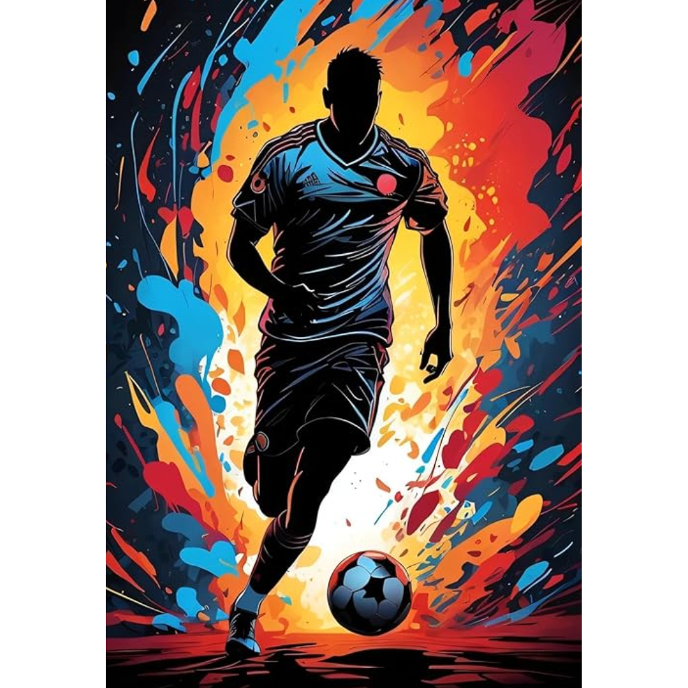 Paint by Numbers FIFA 2026 Canvas Kit For Home Room Wall Decor