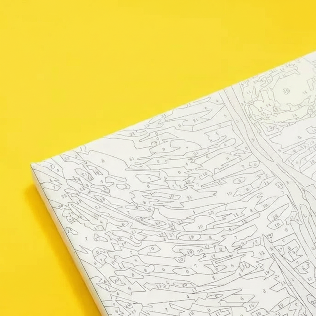 DIY Paint By Numbers Kit