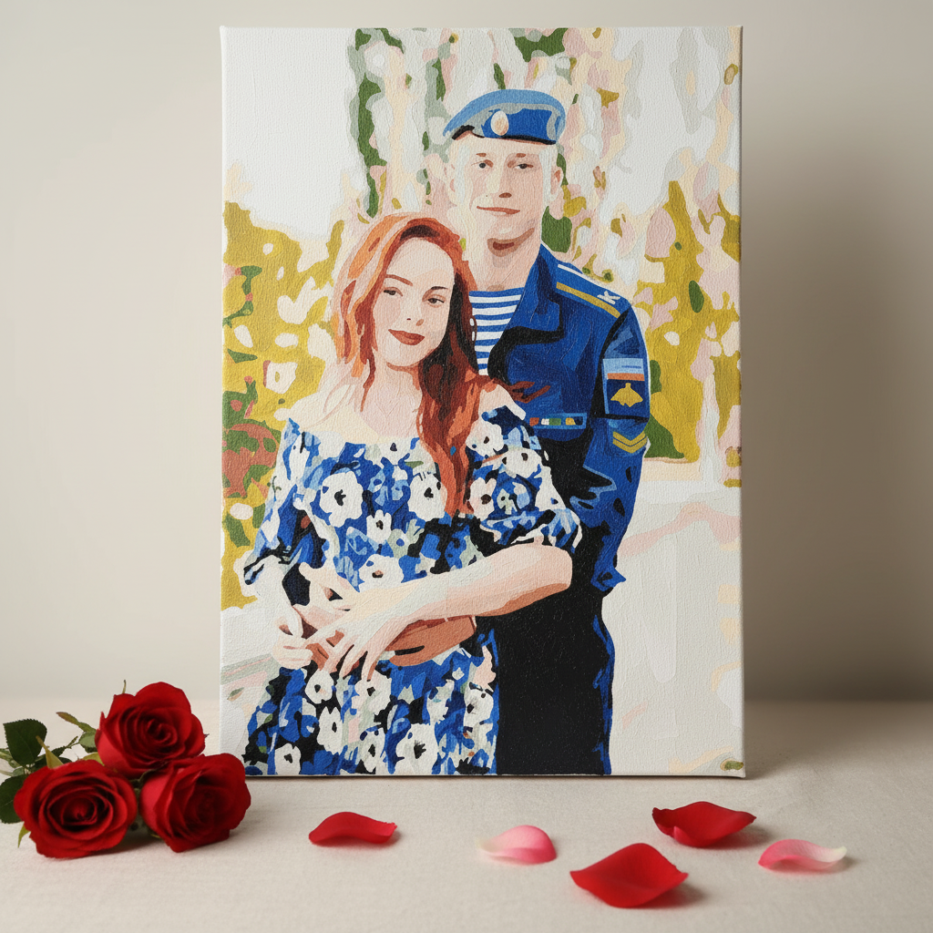 Create Your Own Custom Valentines Day Paint By Number Set