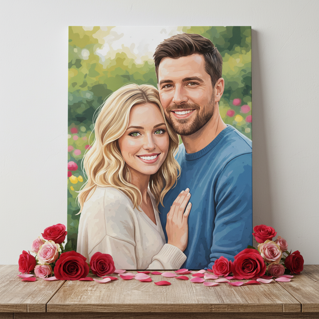 Create Your Own Custom Valentines Day Paint By Number Set