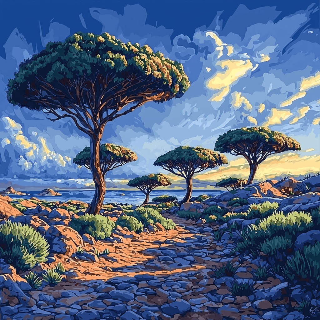 Socotra Island - Yemen Paint By Numbers Kits