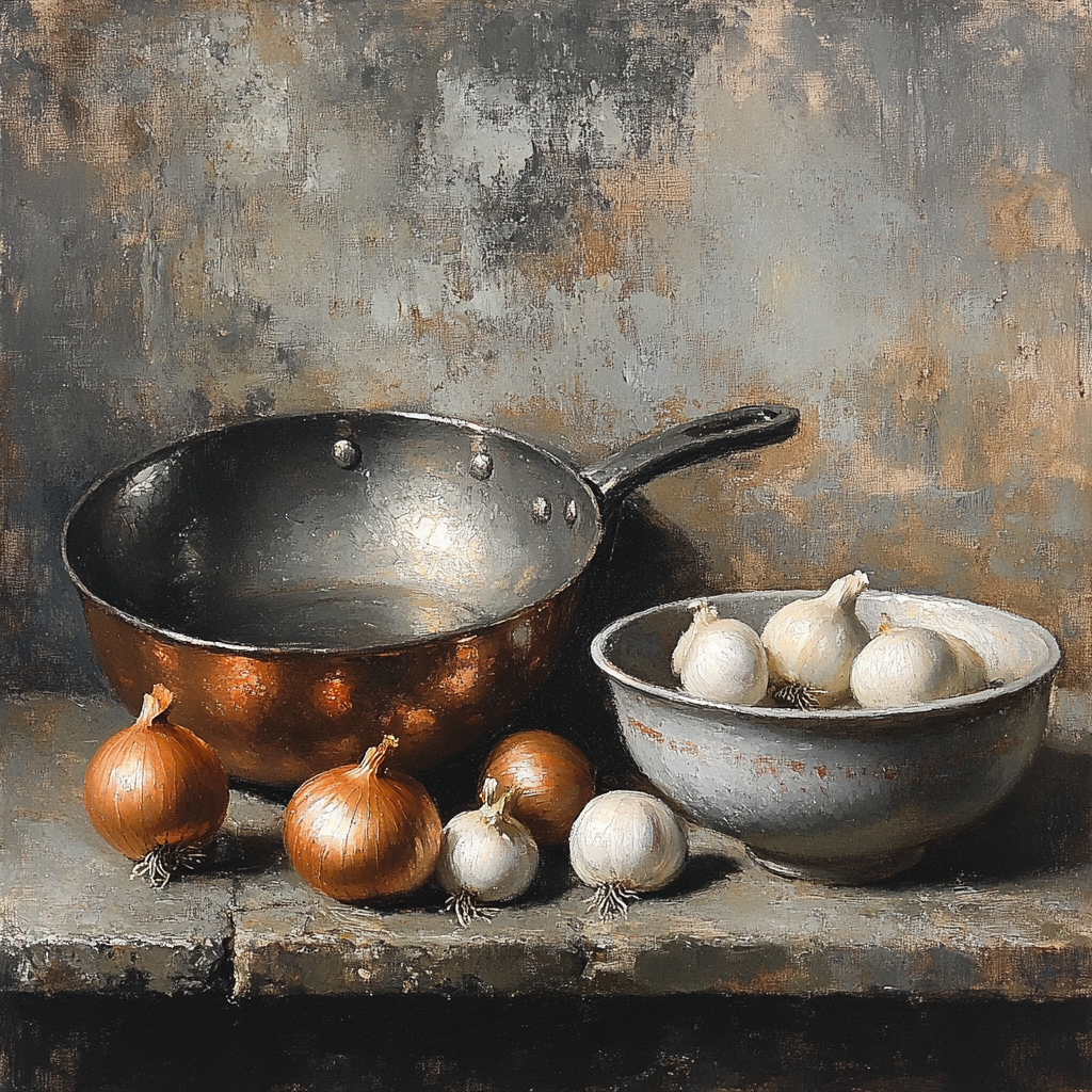 Diego Velázquez Inspired Copper And Ceramics Bodegon Painting by numbers kit
