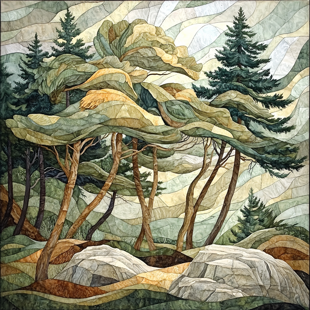 Michelangelo Inspired Vibrant Energy Of The Forest Painting By Numbers Kit