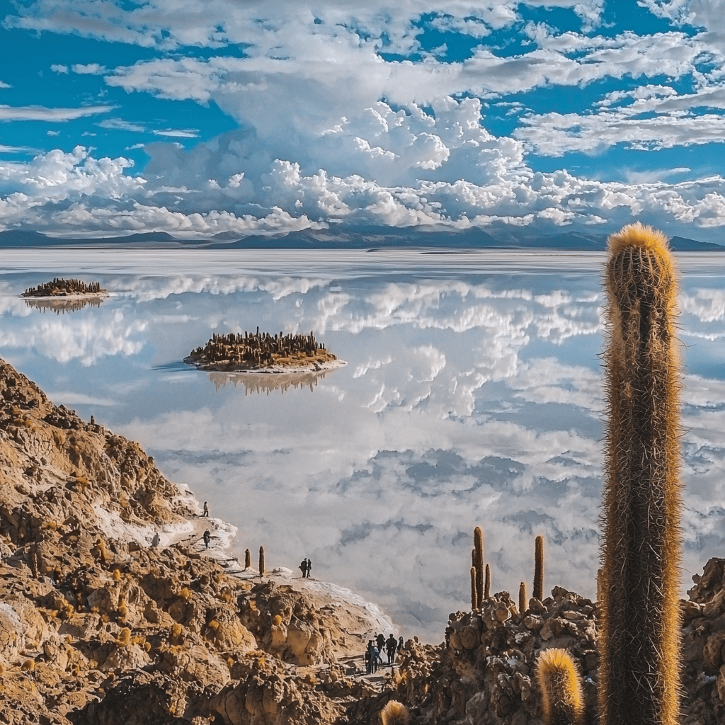 Salar De Uyuni In Bolivia Paint By Numbers Kits
