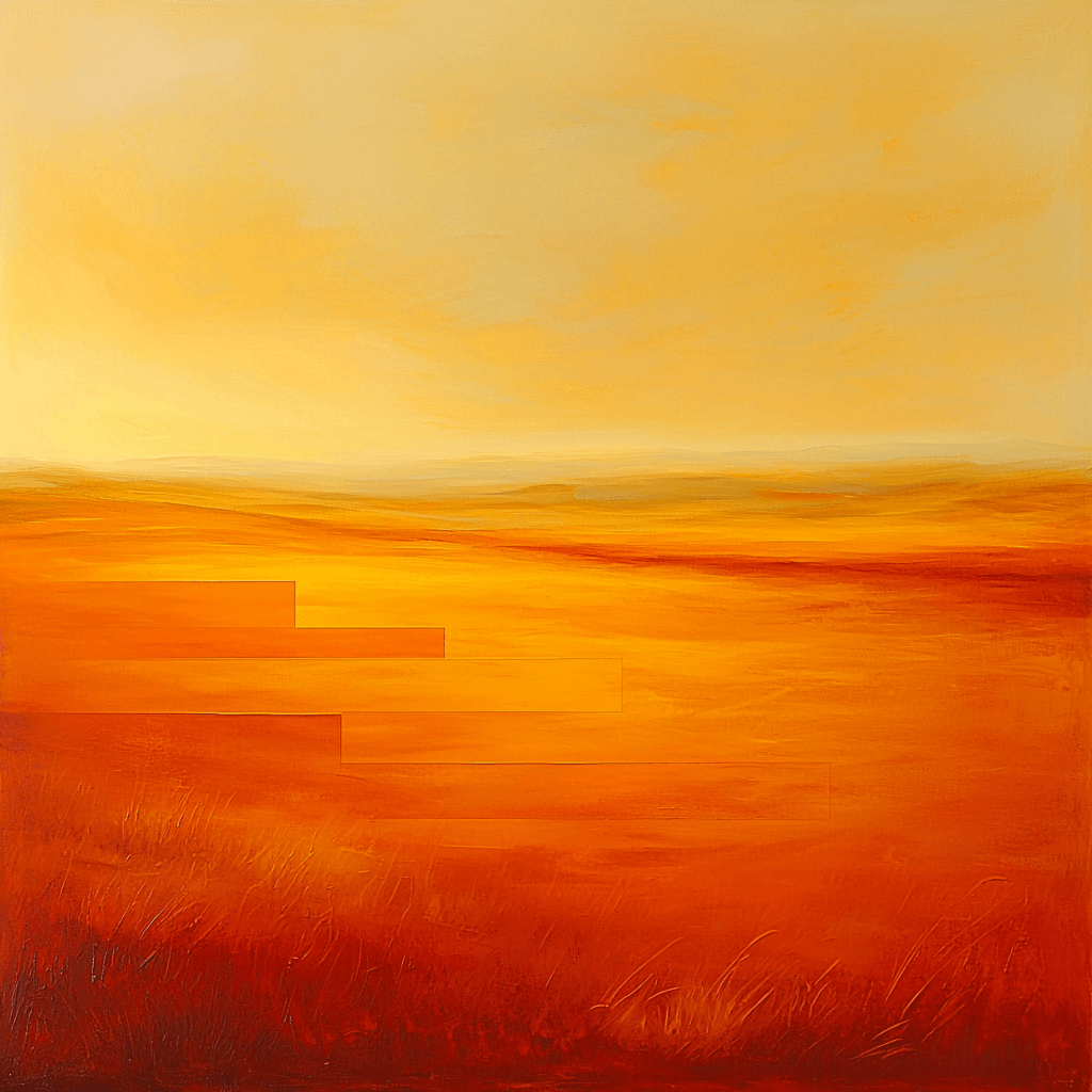 Mark Rothko Inspired Eternal Horizons Painting Number Kit