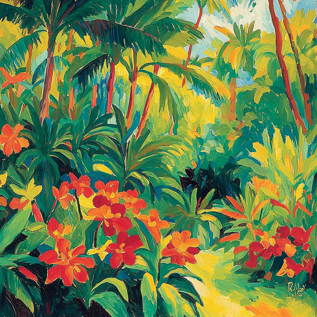 Paul Gauguin Inspired Caribbean Vibrations Paint By Number