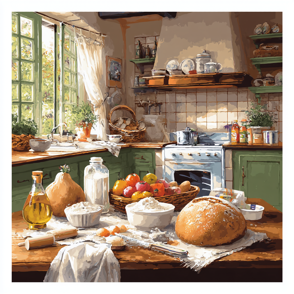 The Joy Of Baking Number Painting