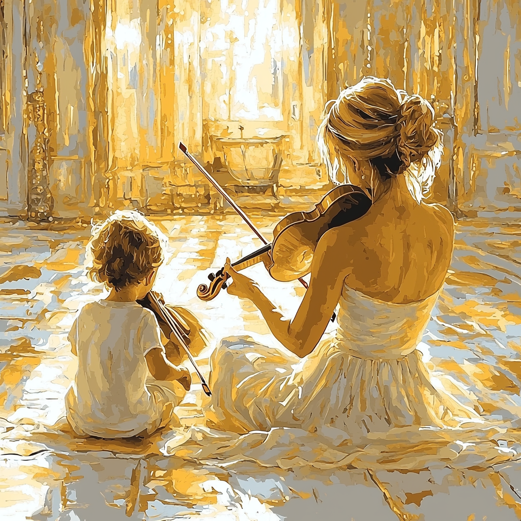 Heartfelt Symphony Painting By Numbers Kit