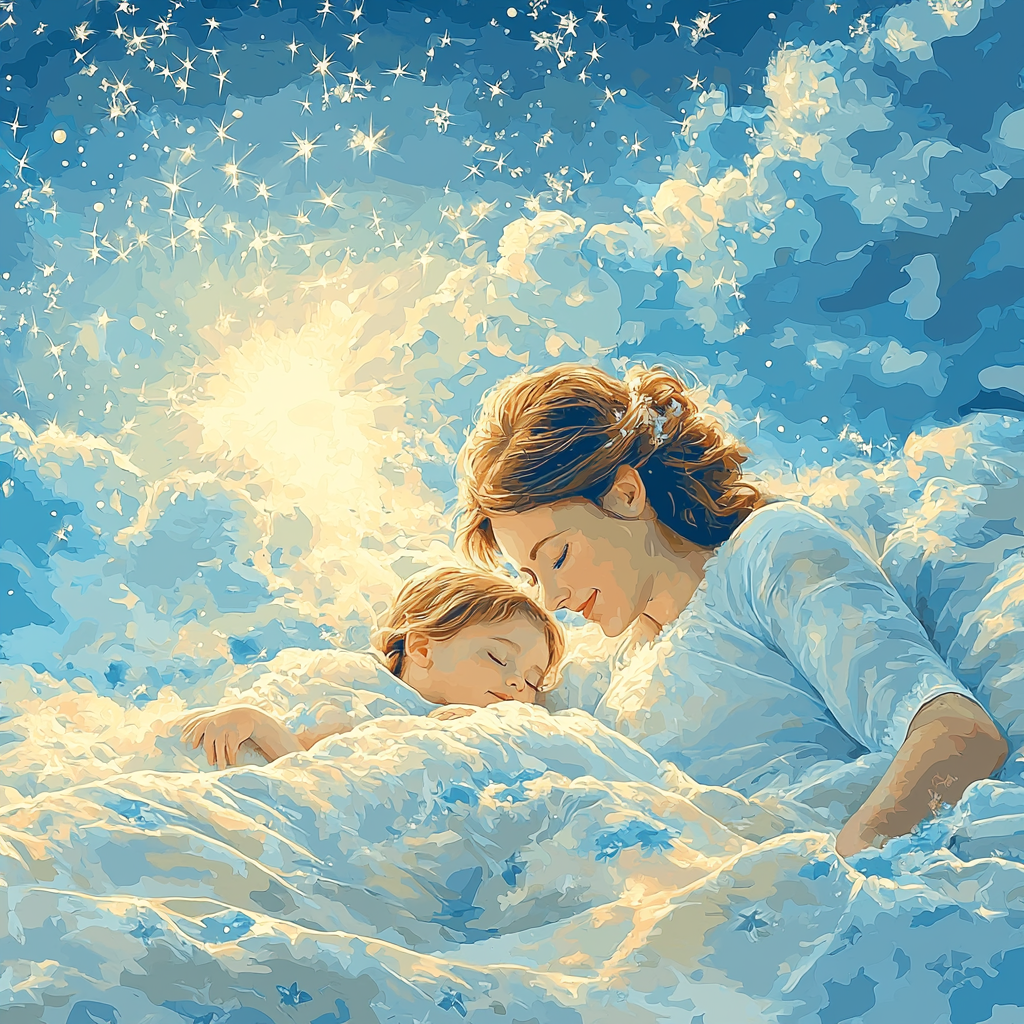 Sweet Dreams Of Motherhood Number Painting