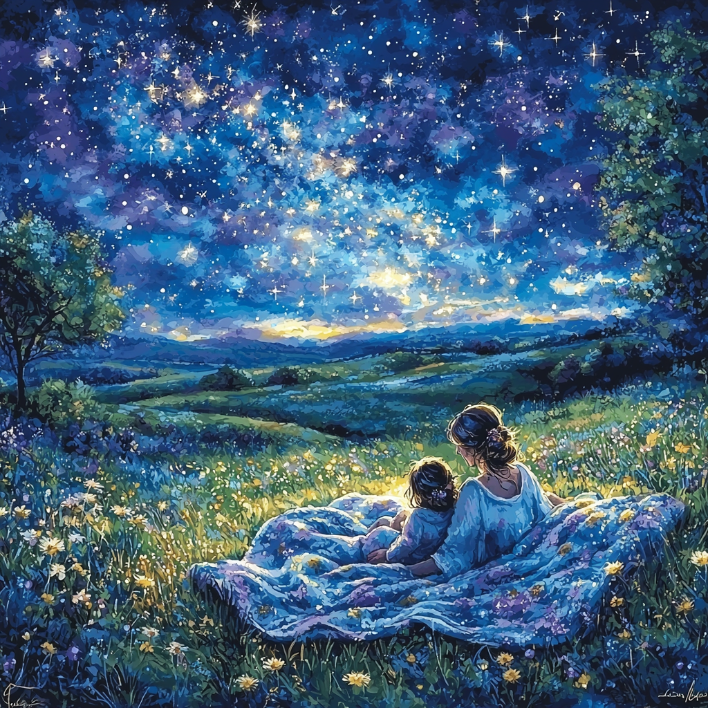 Together Under The Stars Paint By Numbers Kits