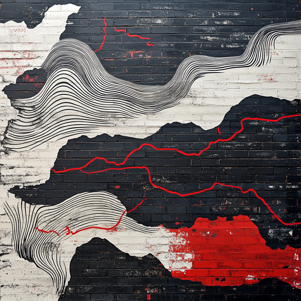 Banksy Inspired Climate Justice Numbered painting kits