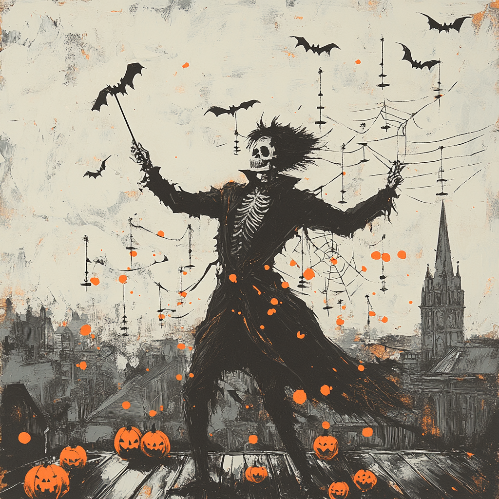 Cobweb Orchestra Conductor painting number kit