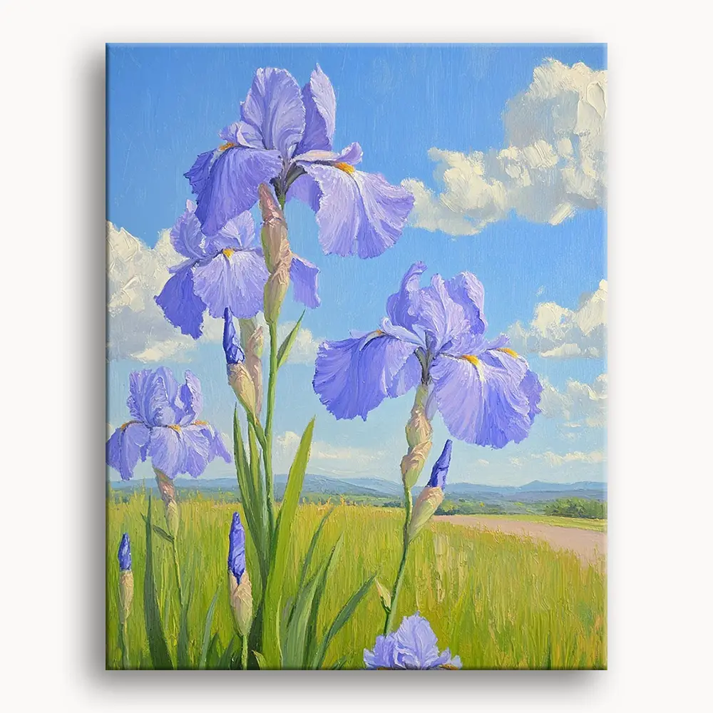 Happy Painting Exclusive DIY Paint by Number Kit Stress Relief Relaxation Toys Beginner Painting Kits Handicrafts with Lions Flowers & Birds Designs