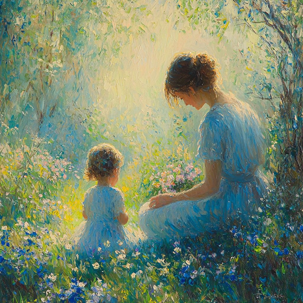 Morning Dew Of Love Painting By Numbers Kit