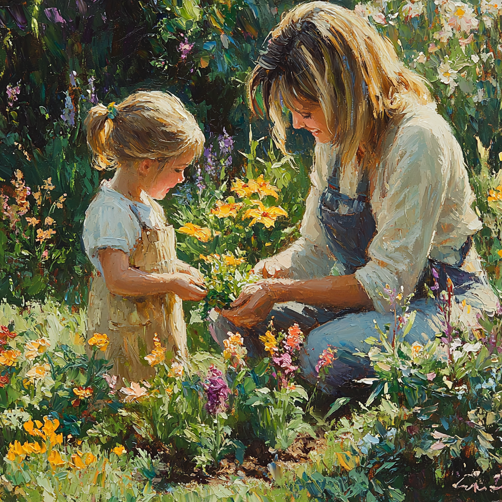 Nature's Tender Care Paint By Numbers Art