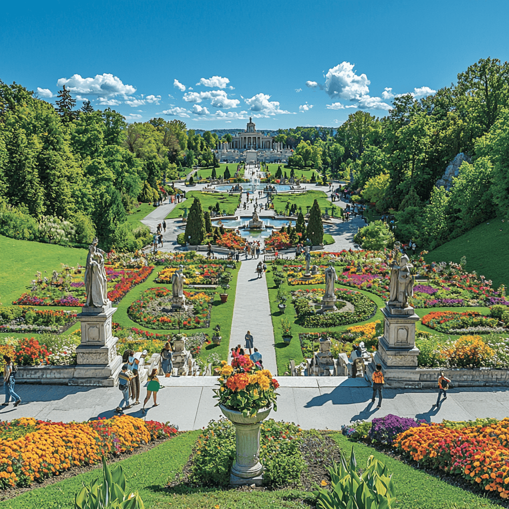 Gardens Of Versailles - France Painting Number Kit