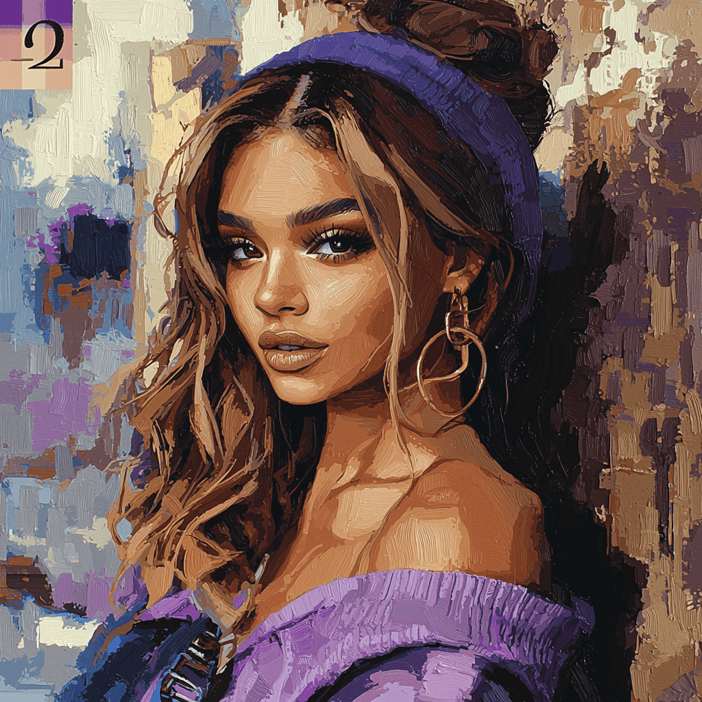 Zendaya: Dancing Through Reality As Rue And MJ Paint By Color