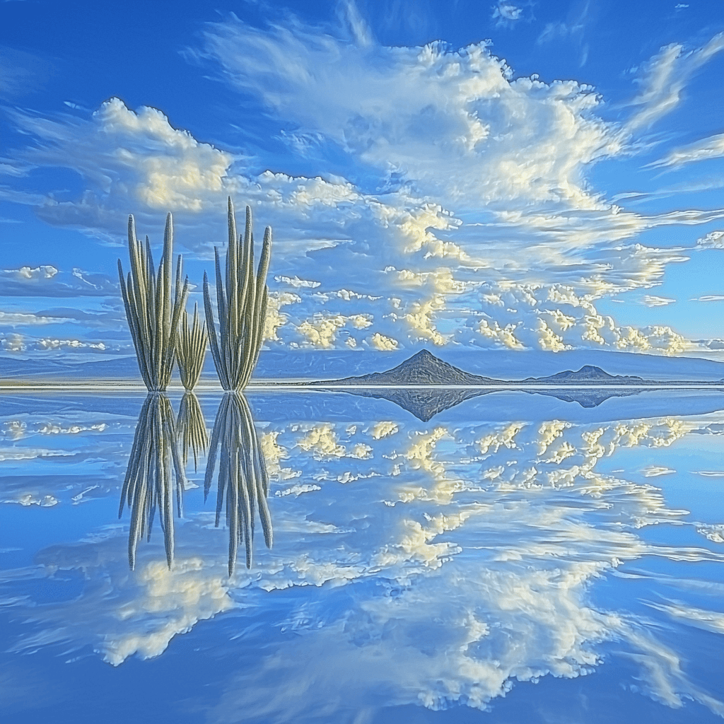 Salt Flats Of Uyuni - Bolivia Paint By Numbers Kits