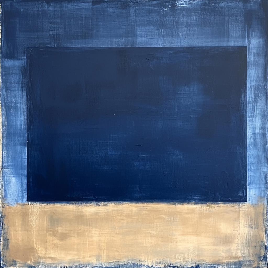 Mark Rothko Inspired Serenity Of Shadows Numbered Painting Kits