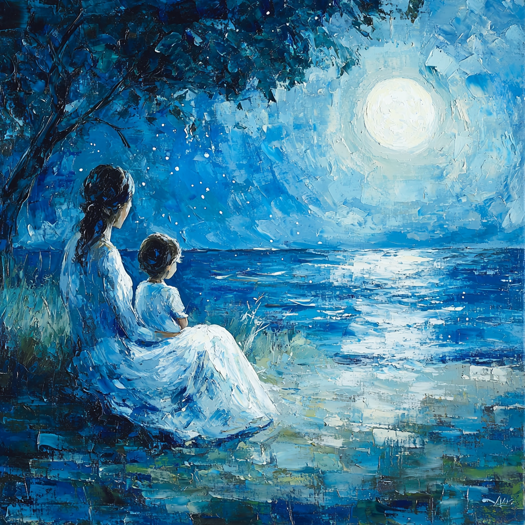 A Song Of Love Painting Number Kit