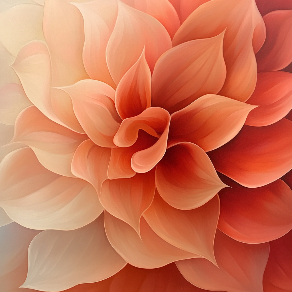 Georgia O’Keeffe Inspired Desert Blossom Numbered painting kits
